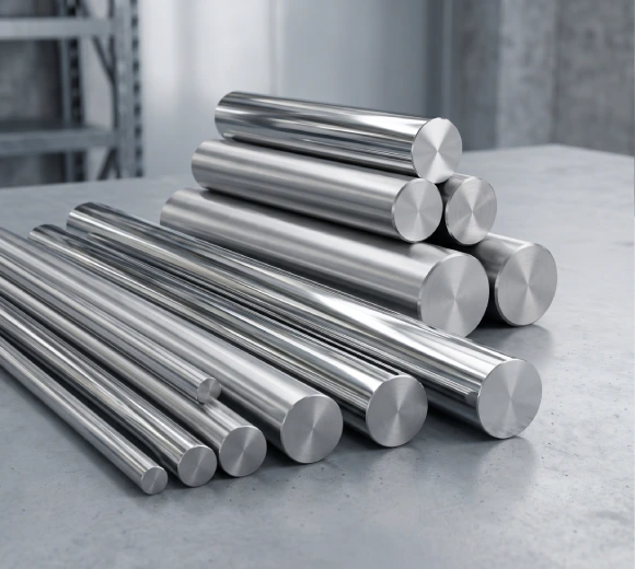 Stainless steel round bars and rods
